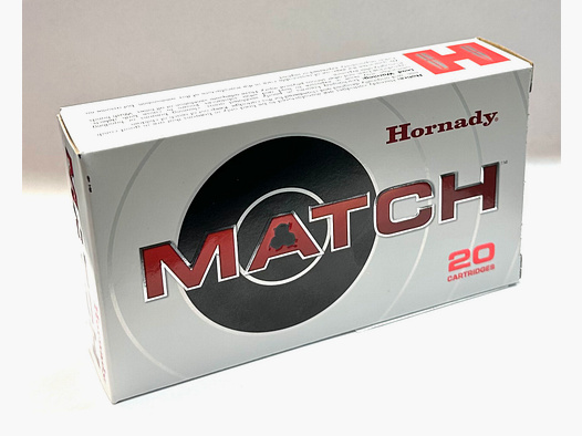 Hornady 81491 Munition 6,5 Creedmoor 120grs. ELD Match 20 Stück