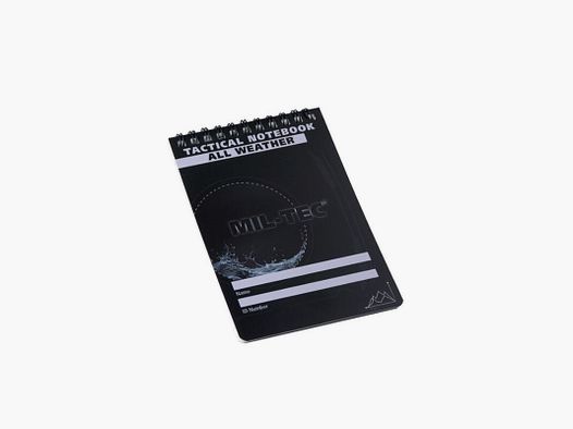 Klein waterdichte logboek zwart