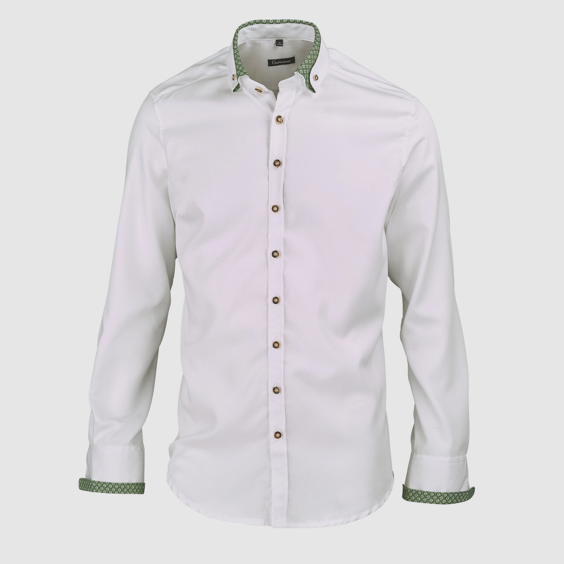 Gipfelstrmer Langarmhemd Slim Fit