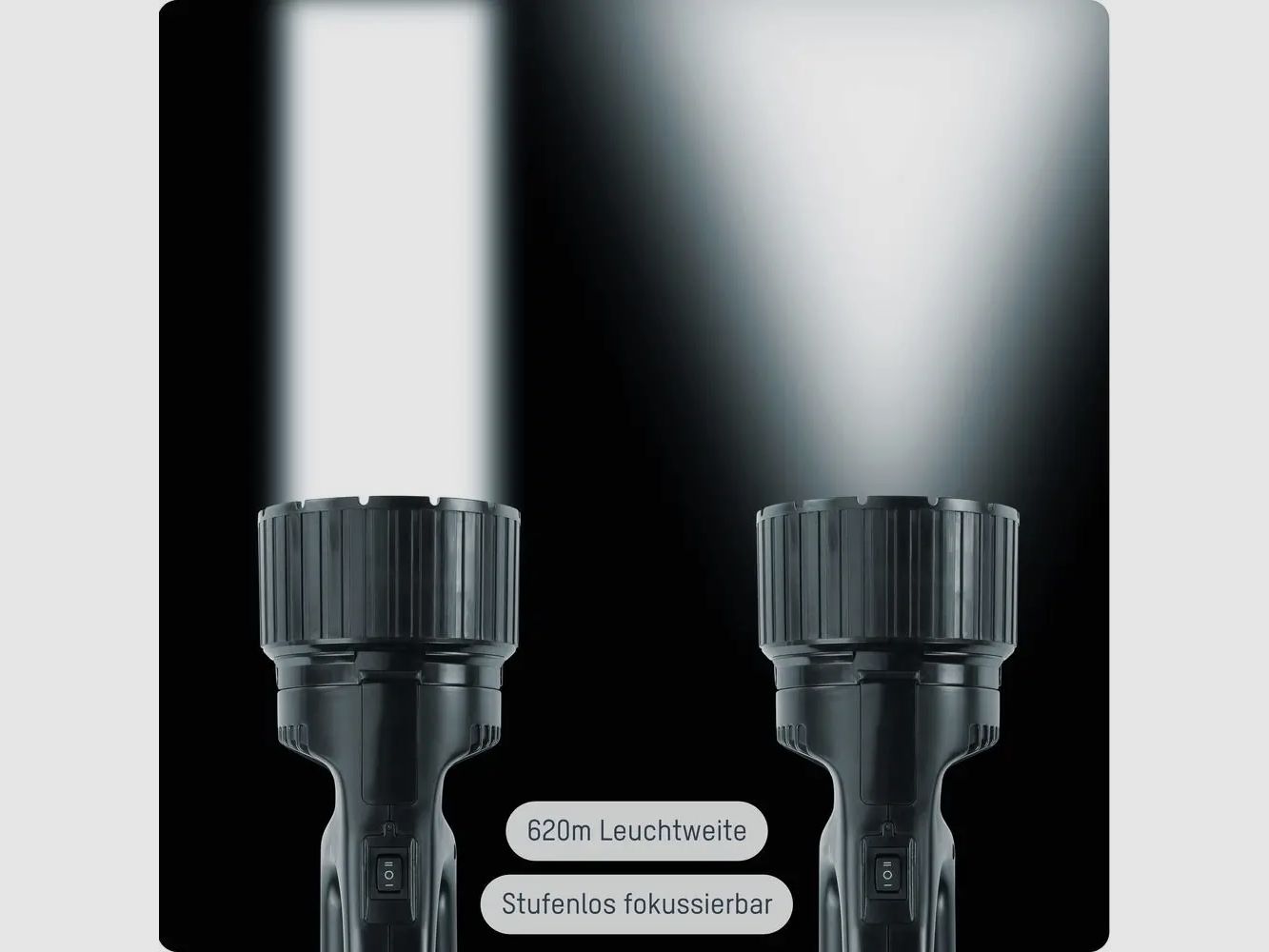 Ansmann handheld spotlight Future HS1000FR