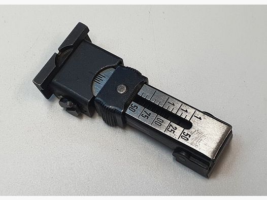Hausse micrométrique réglable pour carabines de petit calibre