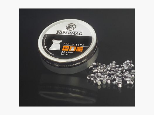 RWS DIABOLO SUPERMAG 4,5MM 0,6 G 500 STK