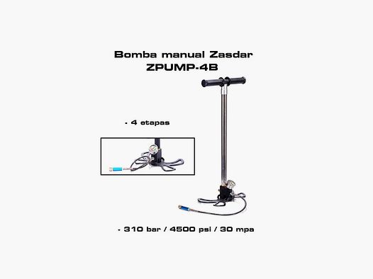 Manuelle Pumpe Zasdar für PCP – 4 Stufen.