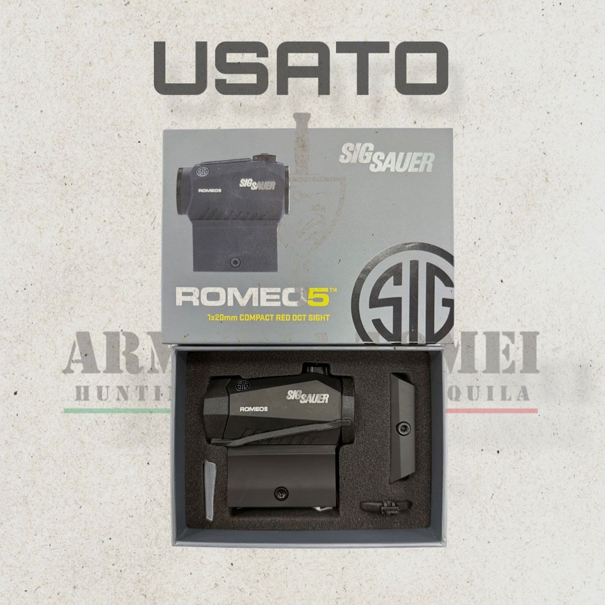 D’occasion – point rouge – SIG SAUER – ROMEO 5 1×20 2MOA COMPACT, image 3 sur 3