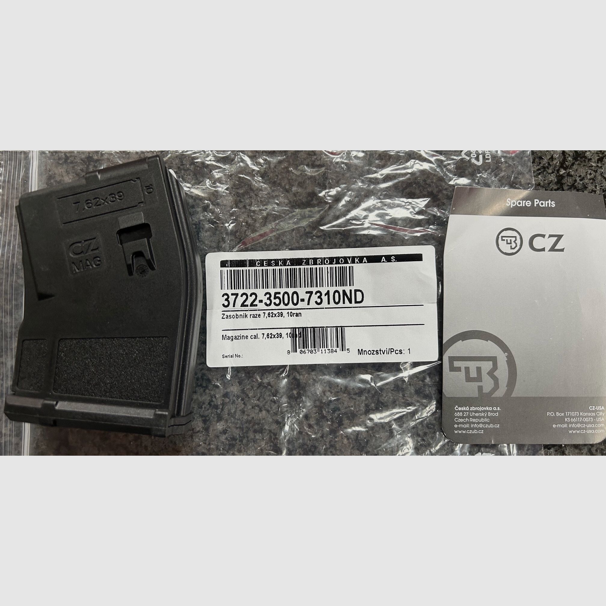 CZ Bren 2 / CZ Trail 7,62x39 Magazin