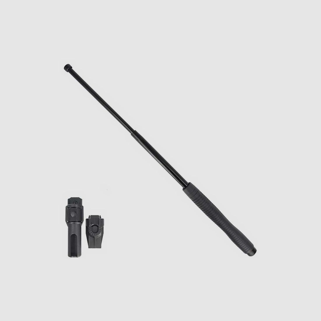 Gehärteter ESP-Teleskopschlagstock 23" Schwarz (ExB-23HE+BH-55), Bild 1 von 7
