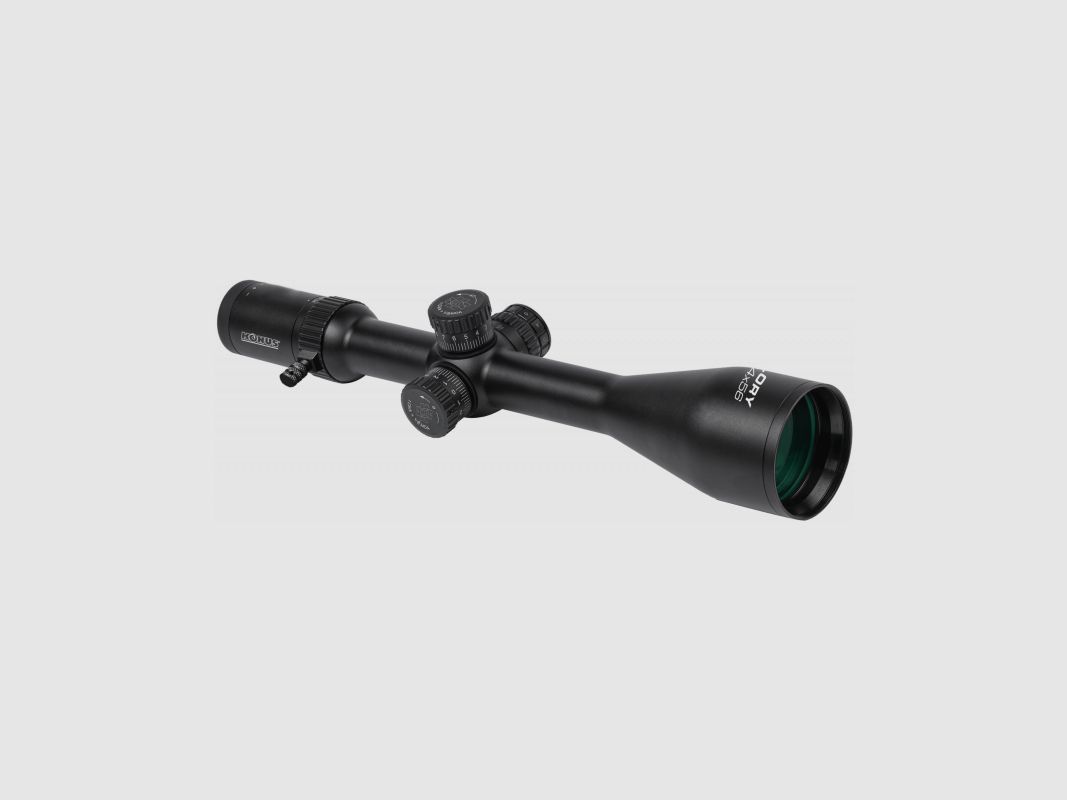 Konus Glory 3-24x56 inkl. abnehmbarem Zoomhebel. Verstelltürme mit Nullstellung und Sonnenschutz