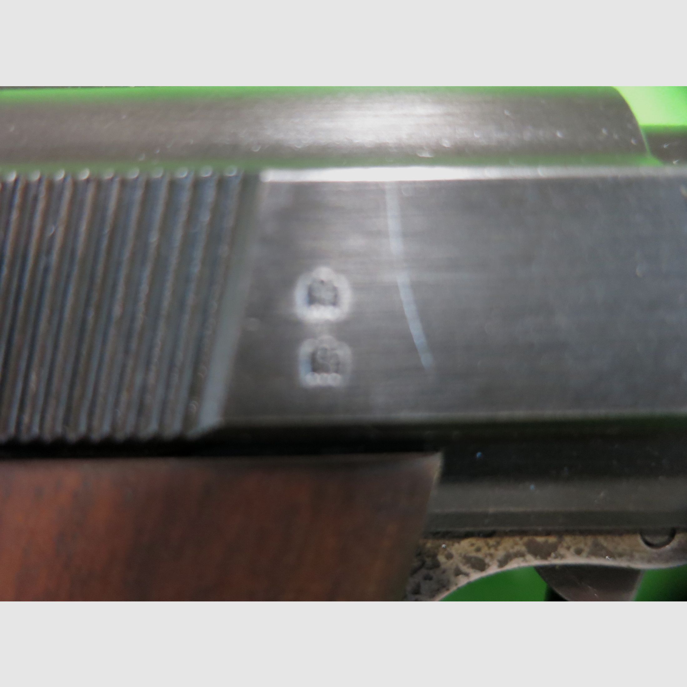 Walther P38 (P.38), WaA 359, 9 mm Luger, Walther/Zella-Mehlis, Schlitten P1      #56