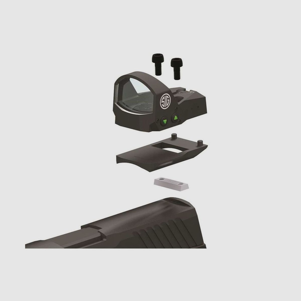 Sig Sauer ROMEO 1 Montage Kit Keymod Systeme