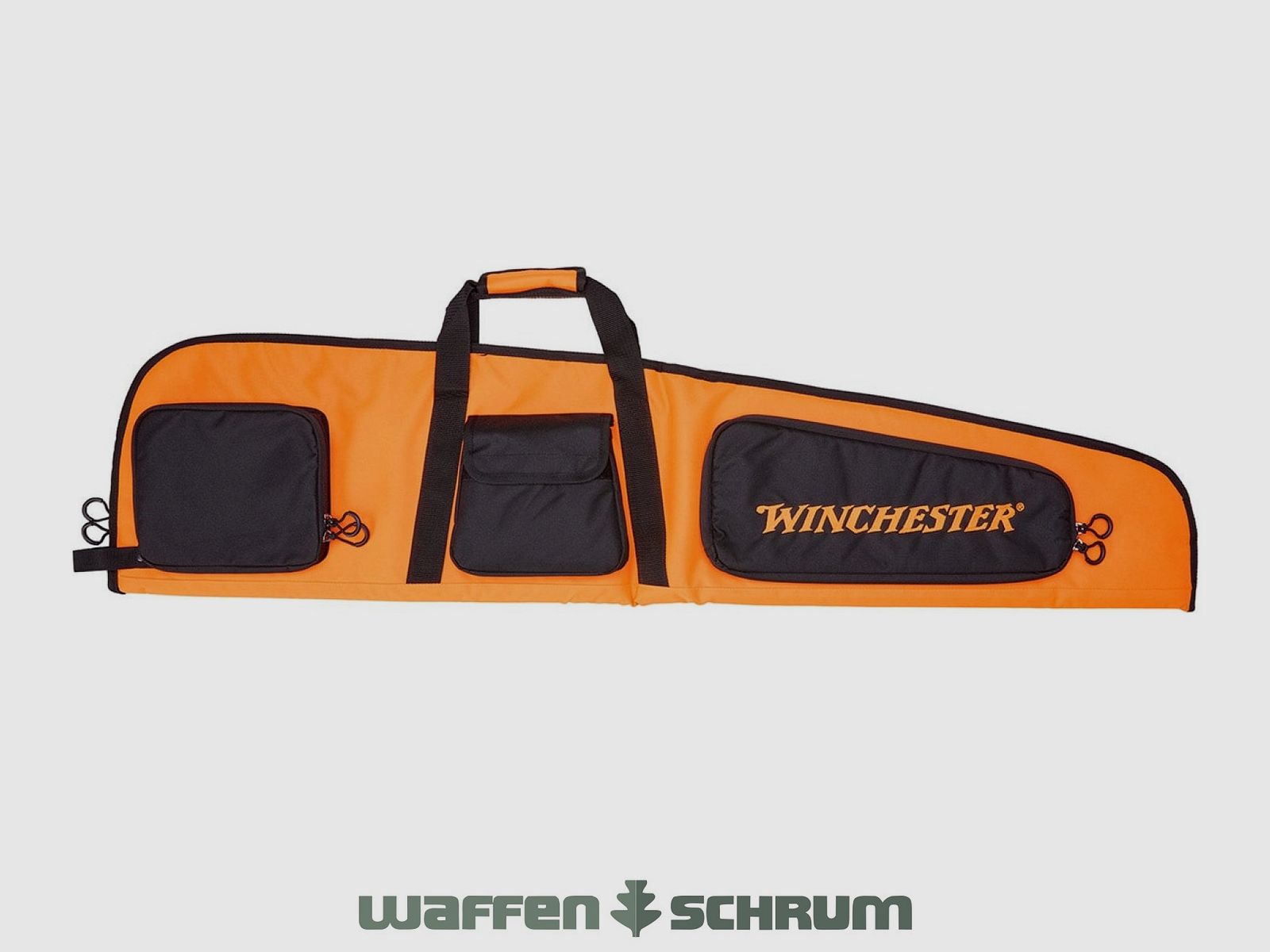 Winchester geweerhoes Flex Tucson 122cm - oranje/zwart