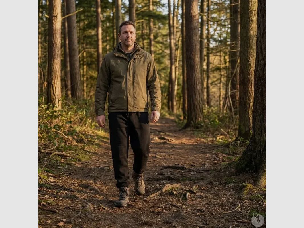 Bartavel Jogginghose Fleece Anthrazit mit 3 Taschen, Bild 1 von 11