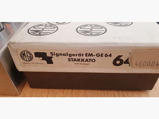 EM Ge 64 Signalgerät Stakato 6mm/15mm mit Ptb