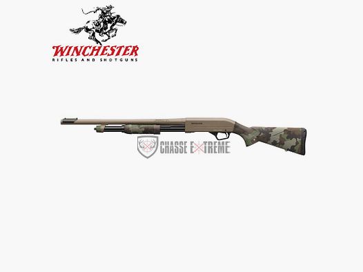 Fucile WINCHESTER SXP Defender Woodland rigato 61cm Cal 12/76 Fde
