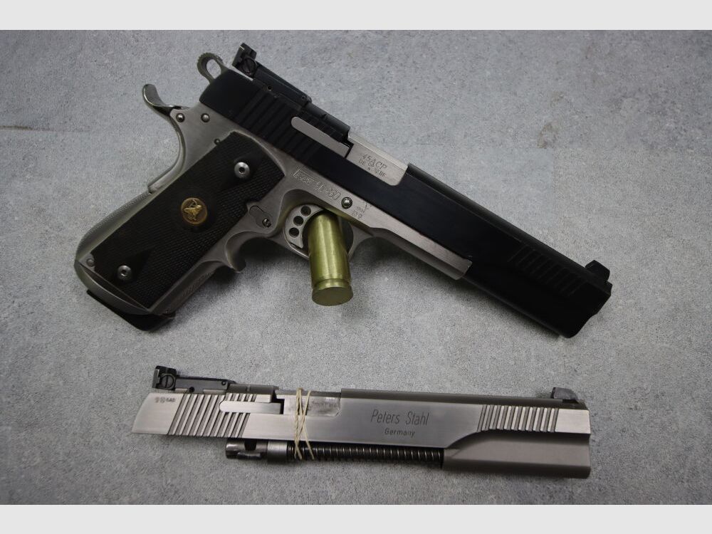Peters Stahl Multikaliber 1911er mit Wechselsystem