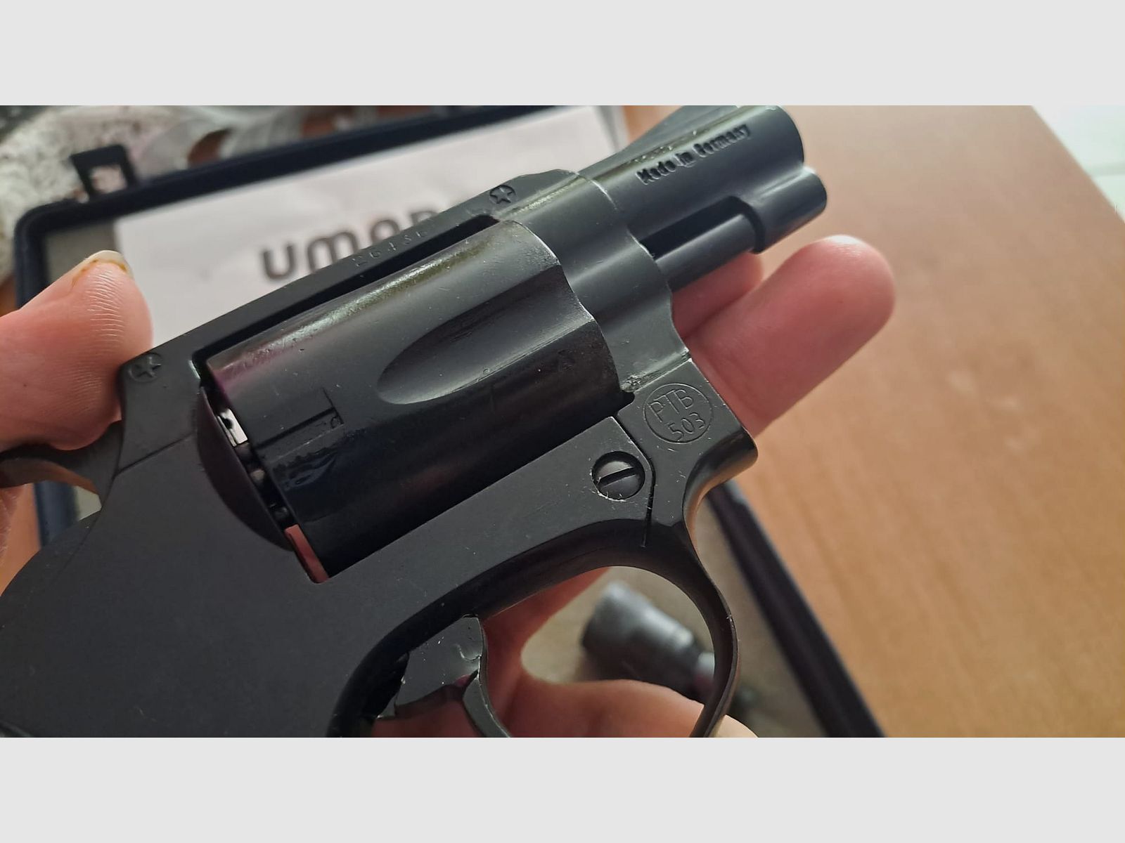 Seltener Reck Chief Special im Kaliber 9 mm R. Knall