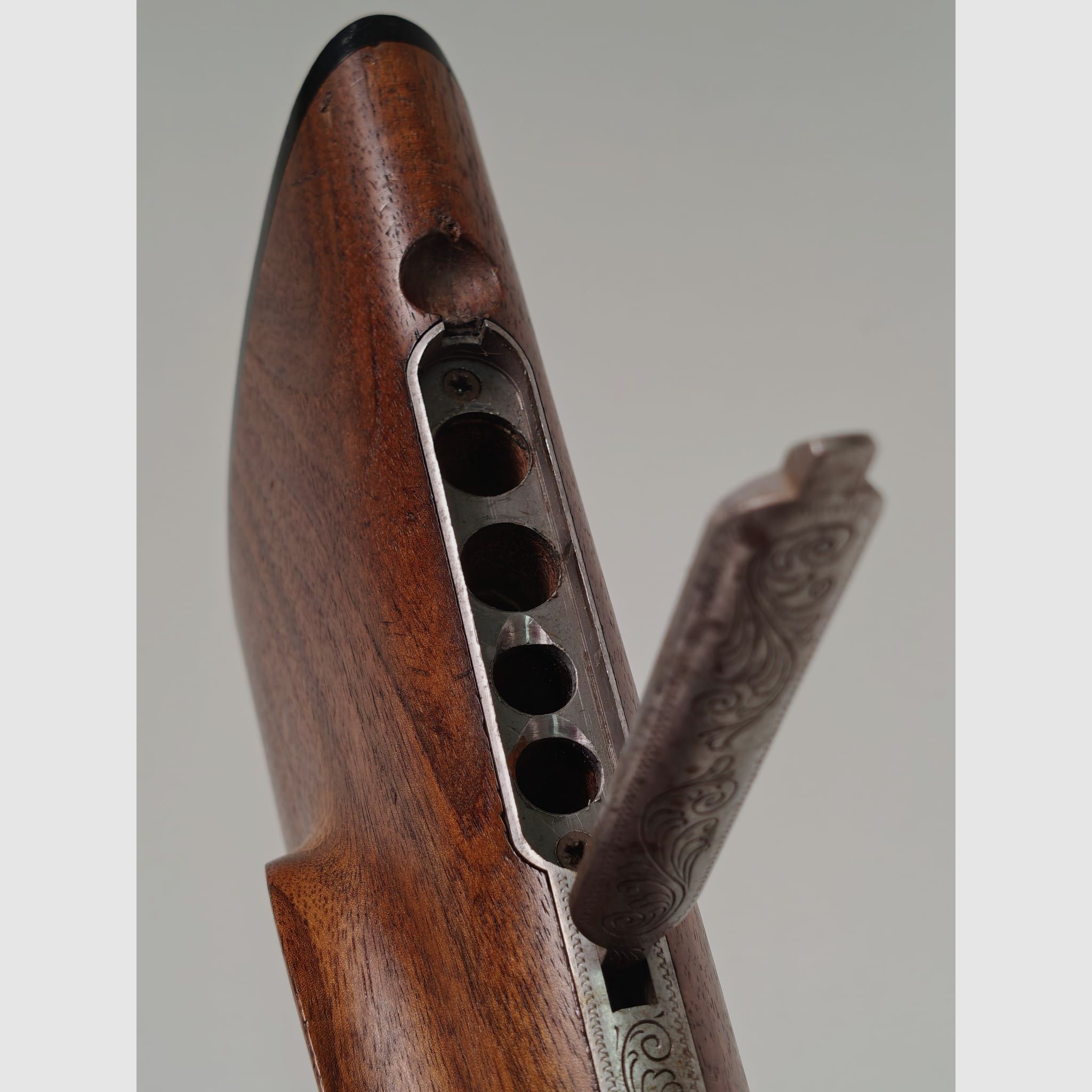 Krieghoff Trumpf Simplex Drilling 7x65 R / 16/70 with insert barrel .222 Rem. and Zeiss Diavari ZM 3–12x56 T*, image 8 of 9