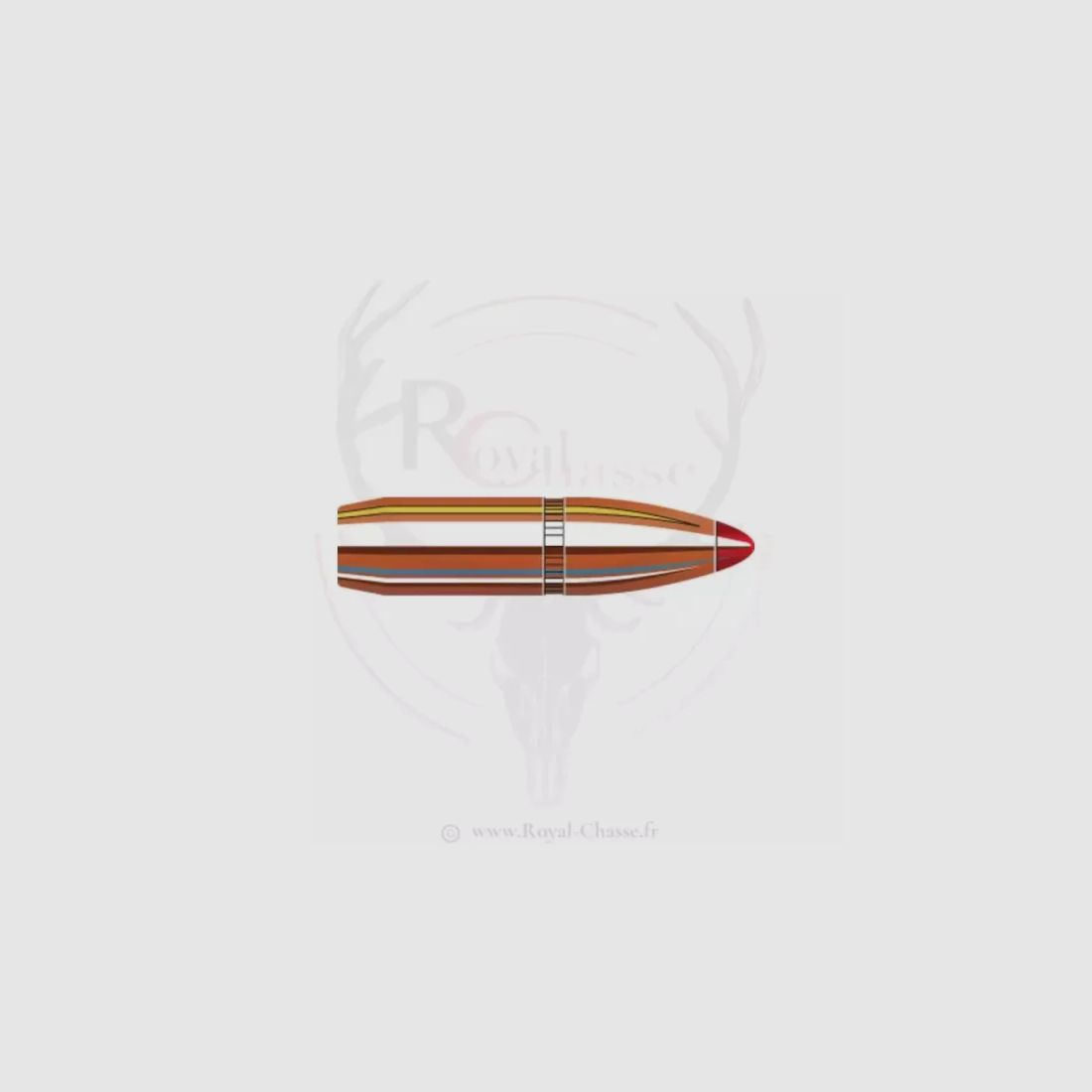 100 ogive Cal.25 D.257 110Grs FTX HORNADY