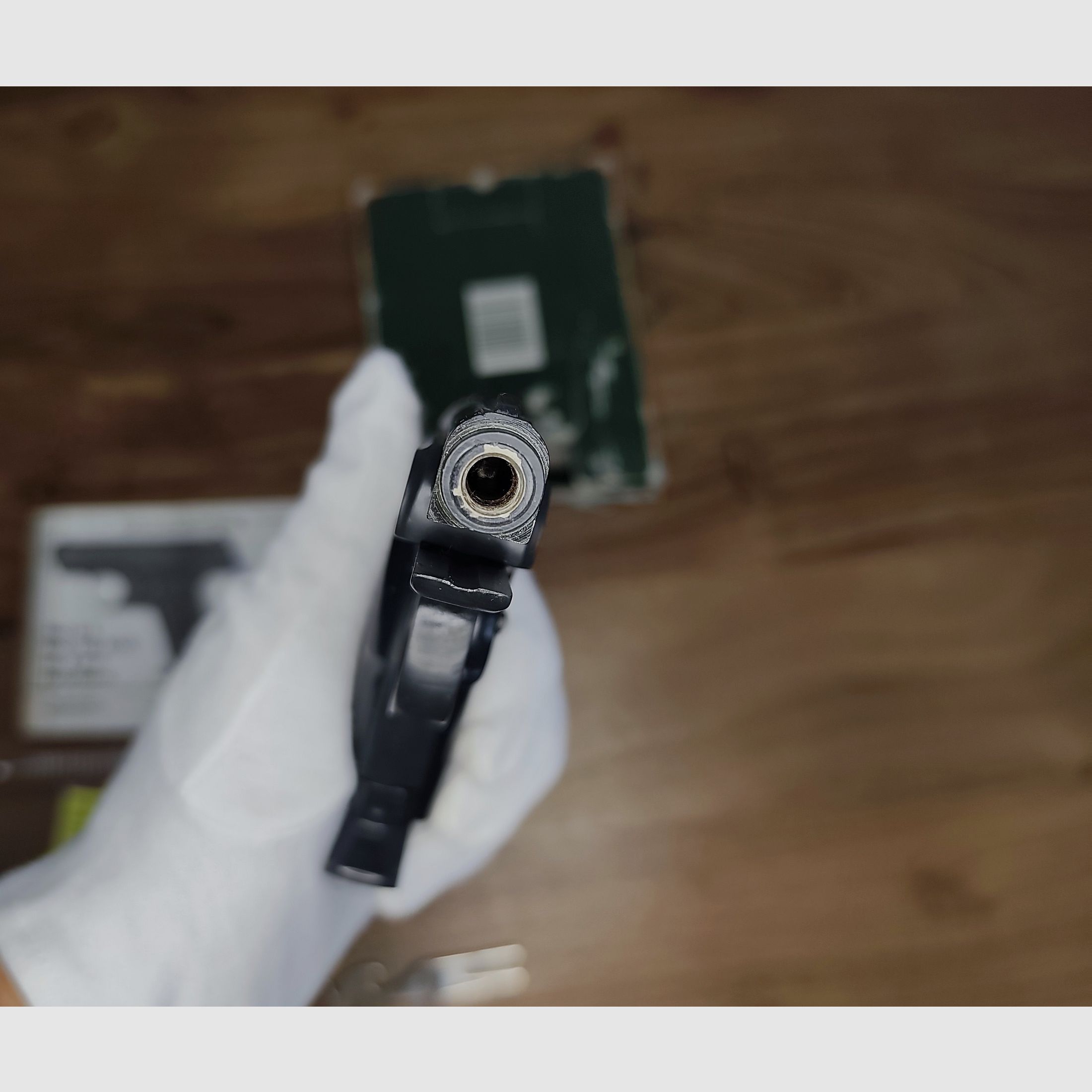 RECK Perfecta  Mod.FBI 8000 Kompletes Sammler - Set +CS Gas+Taschenmesser