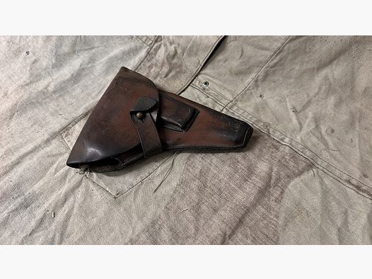 Org. Kaiserreich 1 WK Pistolen Dreyse M1907 Lederholster Tasche NO Mauser Walther P08 P38 Ord Dolch