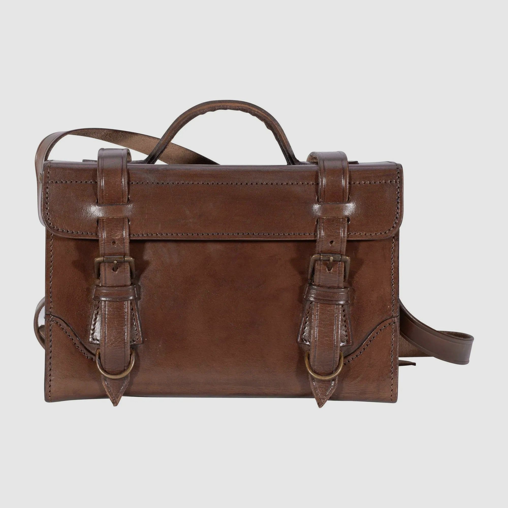 Mil-Tec Ledertasche mit Tragegurt