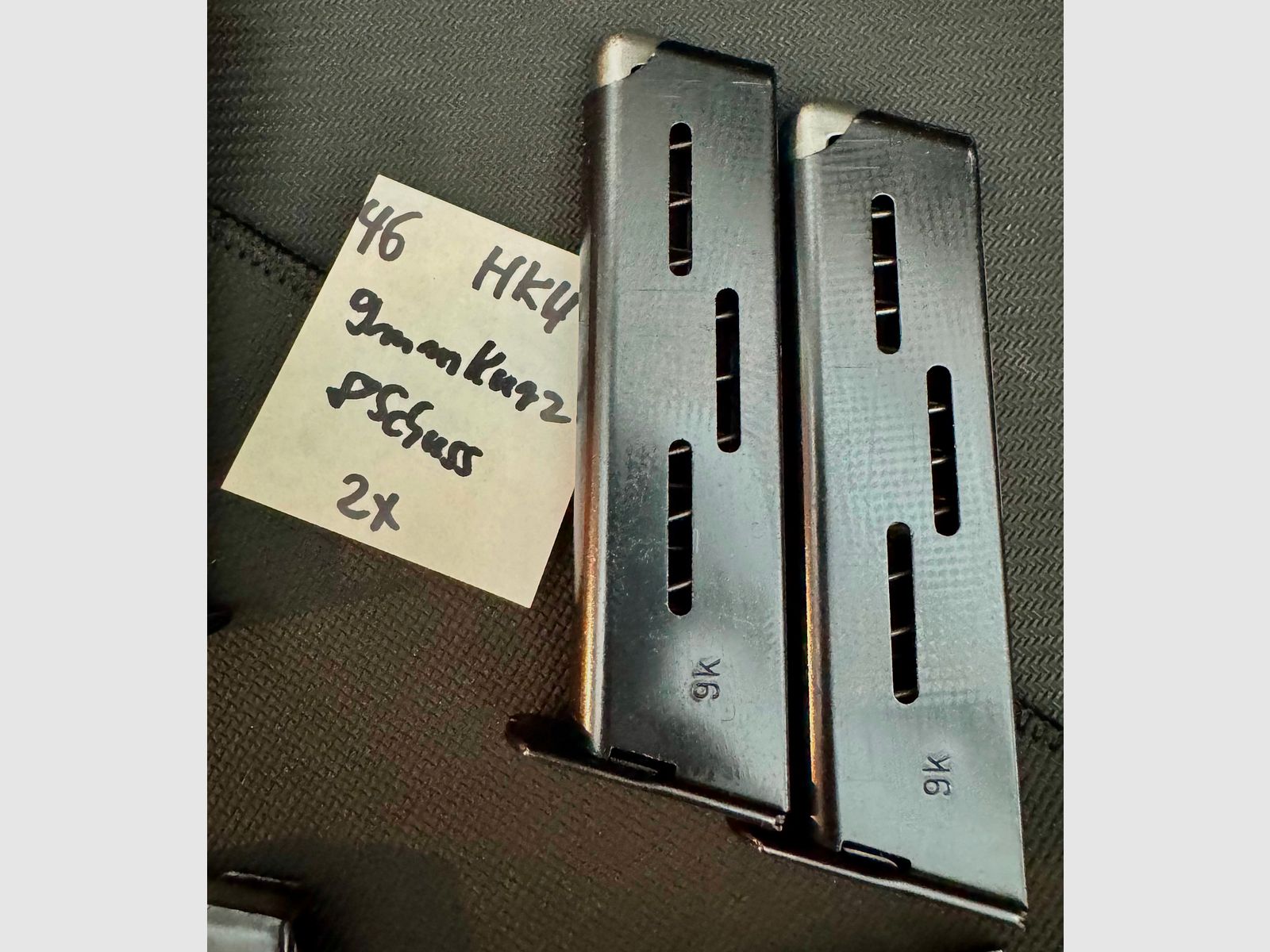 Hecklar & Koch Magazin HK4, 9mmKurz, 2 Stück (46)