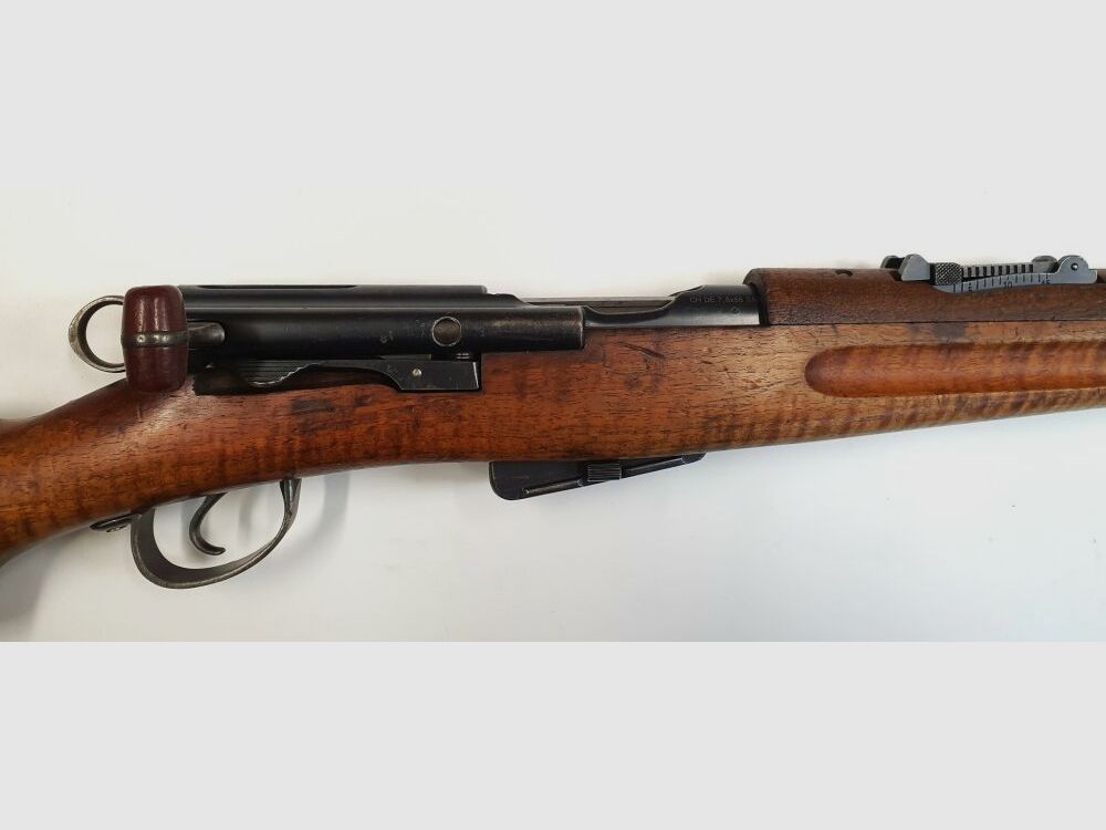 Fabbrica d'armi Bern fucile a ripetizione Fabbrica d'armi Bern Svizzera K11 Calibro 7,5x55 svizzero completo numero corrispondente