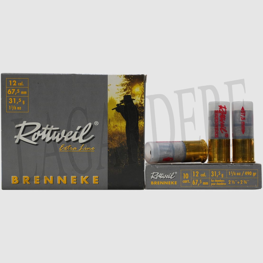 ROTTWEIL BRENNEKE (PATRONE MIT GESCHOSS)