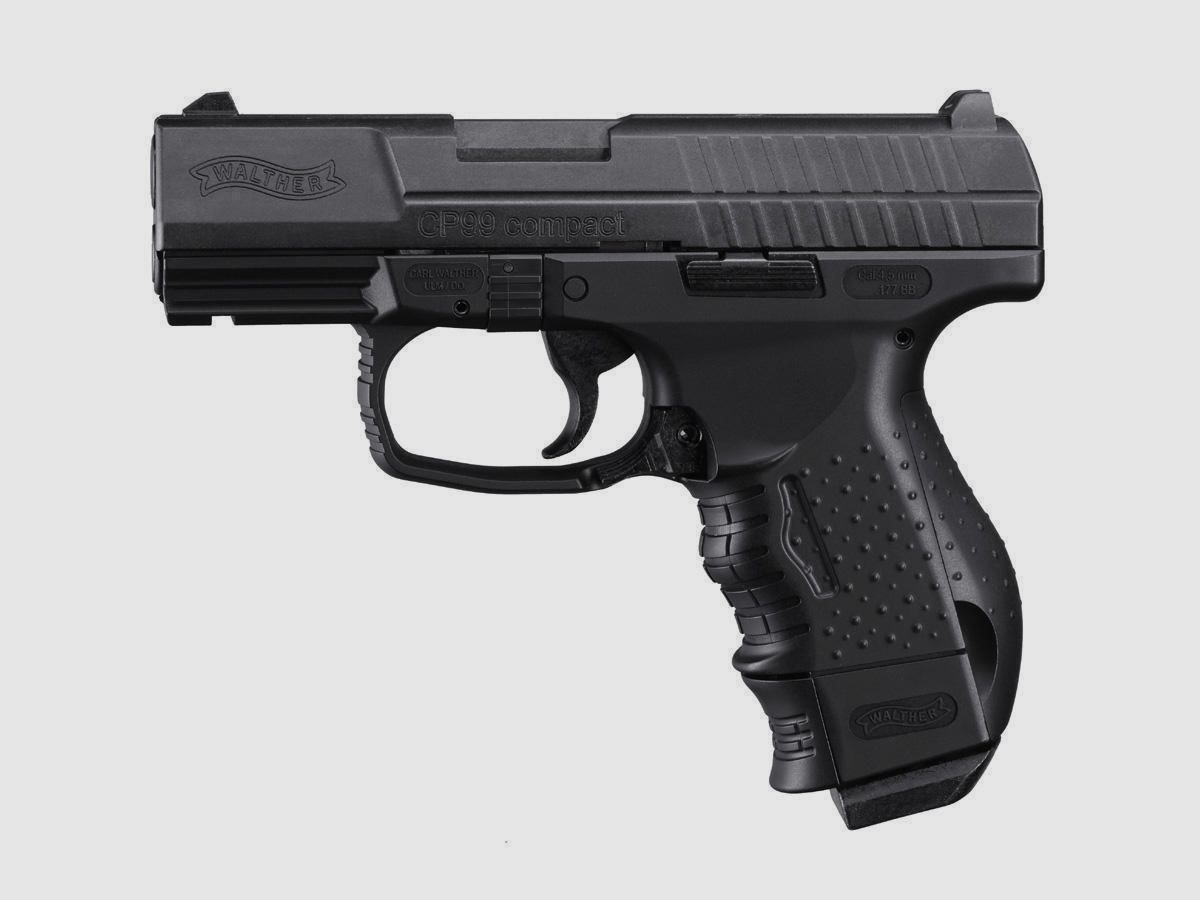 Walther CP99 Comp. CO2 schwarz, 4,5mm BB