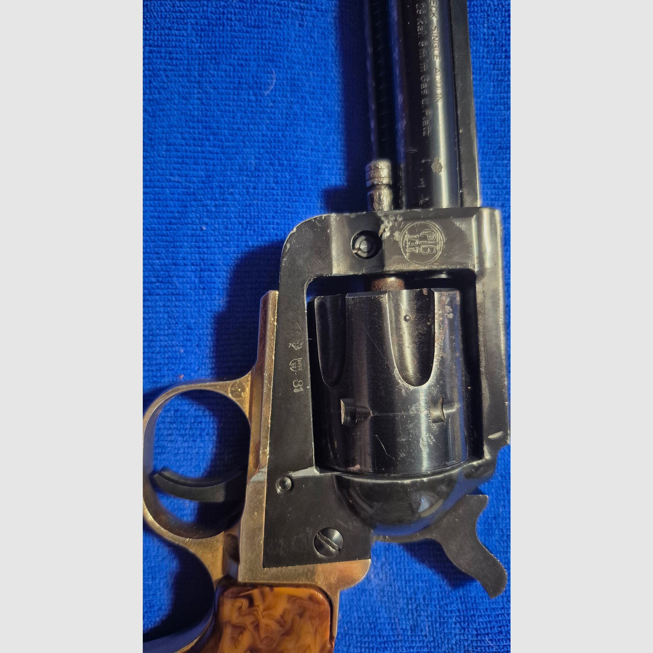 REVOLVER RECK EINZELAKTION  9 mm