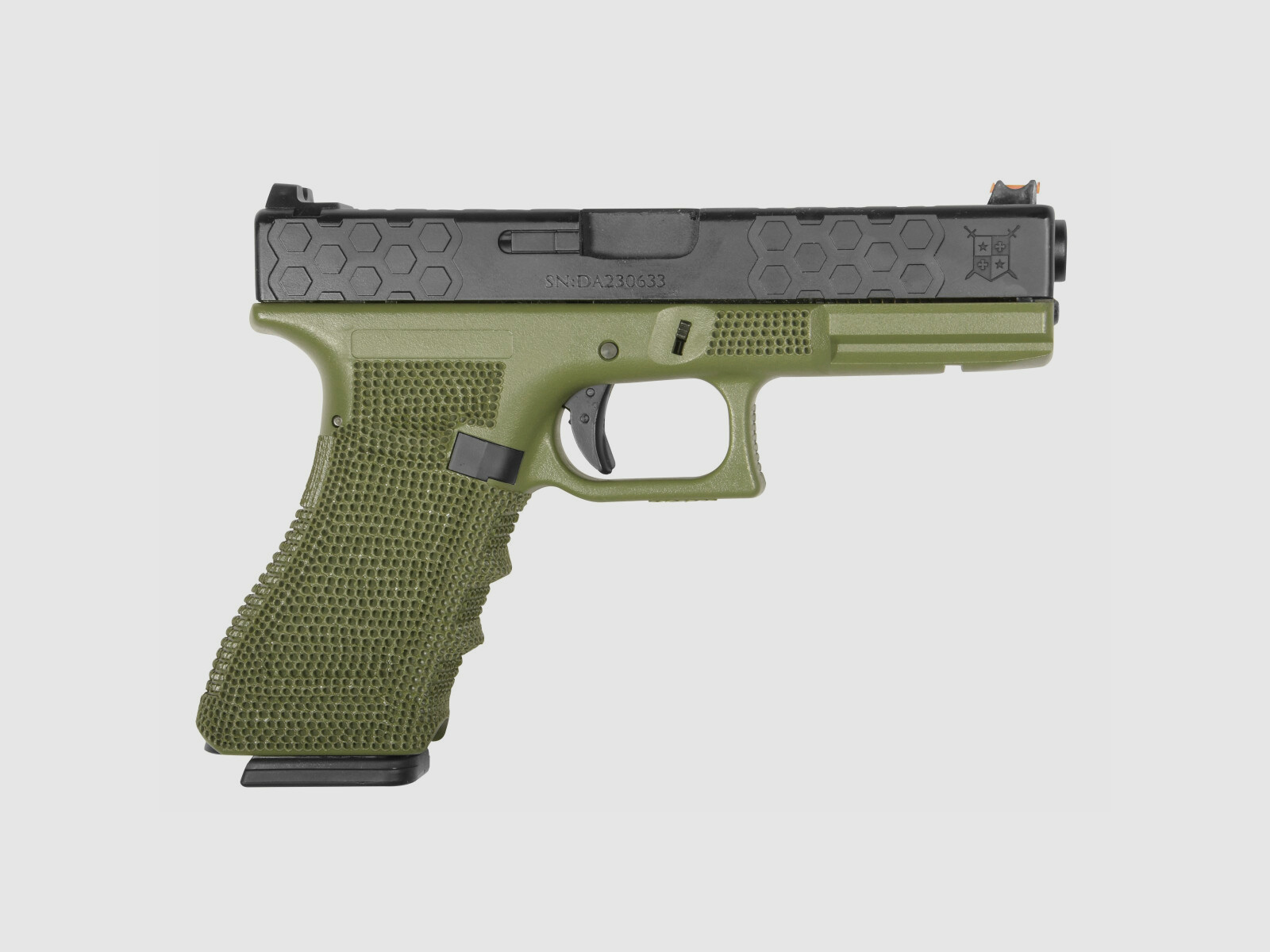 P03 GBB Airsoft Pistole in Oliv | Delta Armory