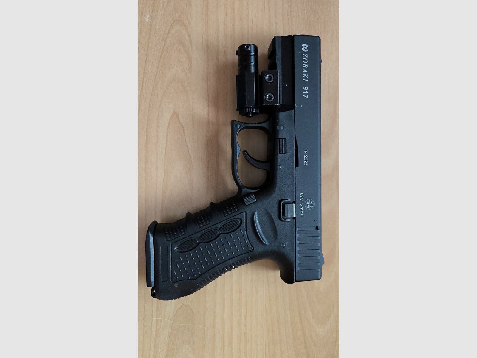 ZORAKI 917 UNBESCHOSSEN, wie Neu PTB 1073 verstärkte Ausführung inkl. Zubehör