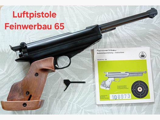 .Pistolet pneumatyczny Feinwerkbau Model 65