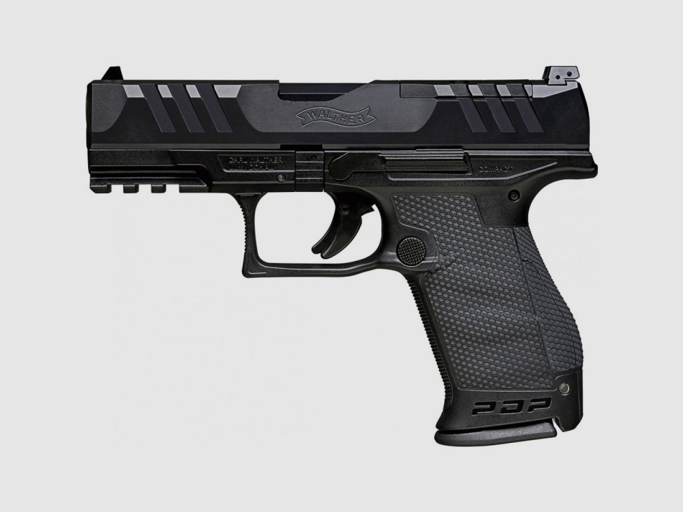 Walther PDP C, Optic Ready, Super Terran Serrations, 102 mm, 9mm Para, 15 coups