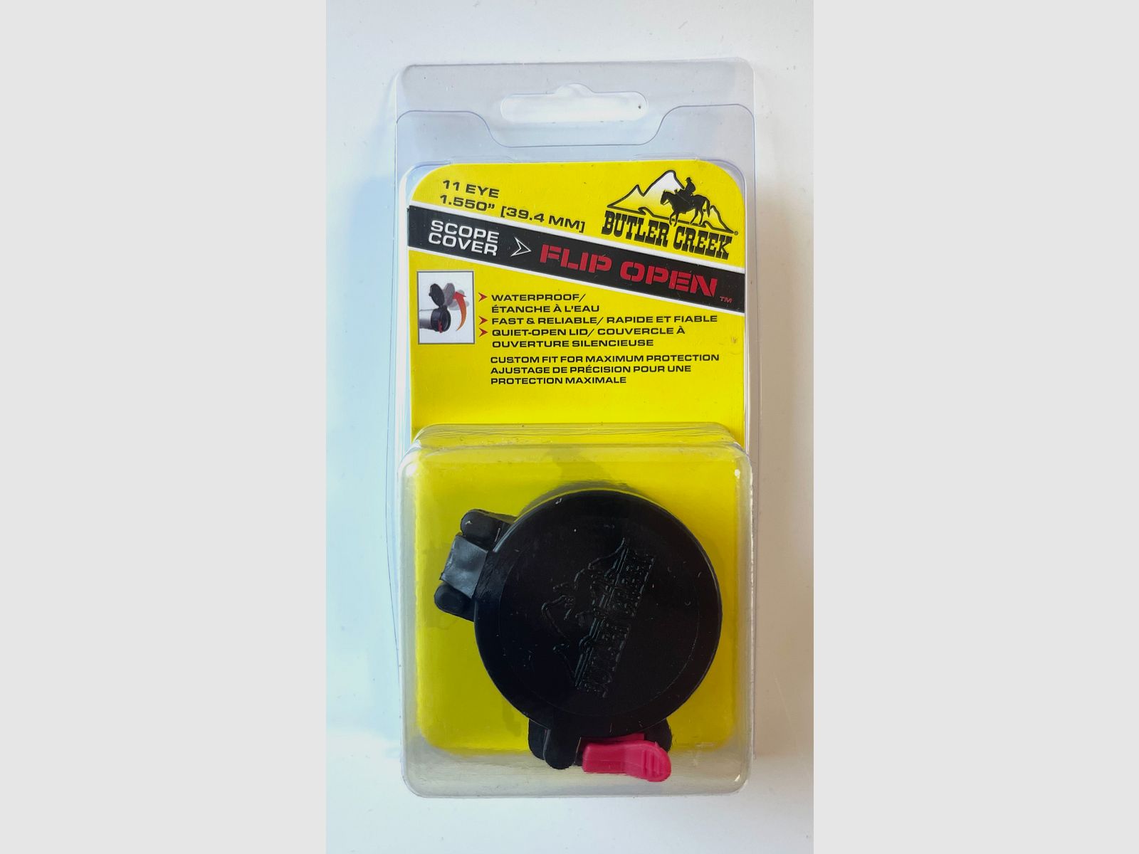 Butler Creek MO020110 Flip Open Scope Cover Okular Klappdeckel für ZF 11 EYE 39,4mm