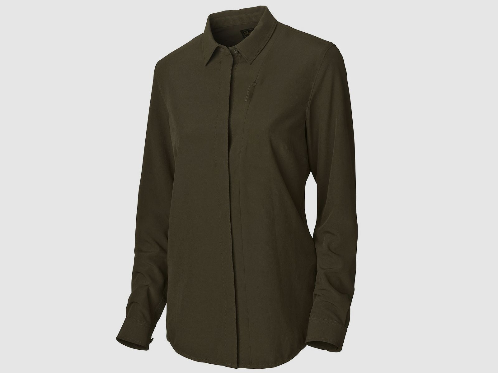 Hrkila Herlet Tech Damenbluse Willow Green