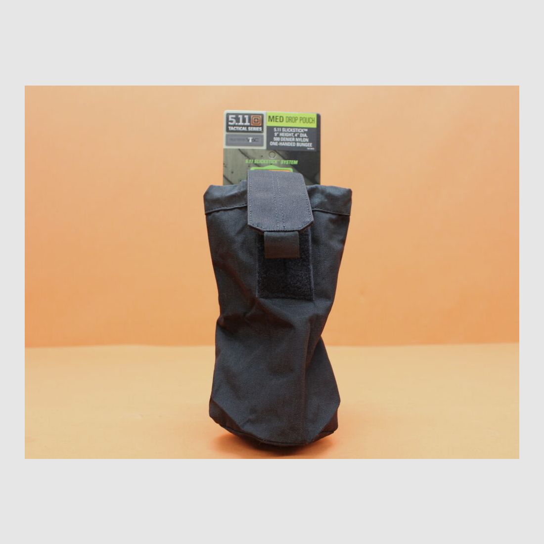 5.11 Drop Pouch Medium (58702) 019 Zwart: Vouwbare Vangtas