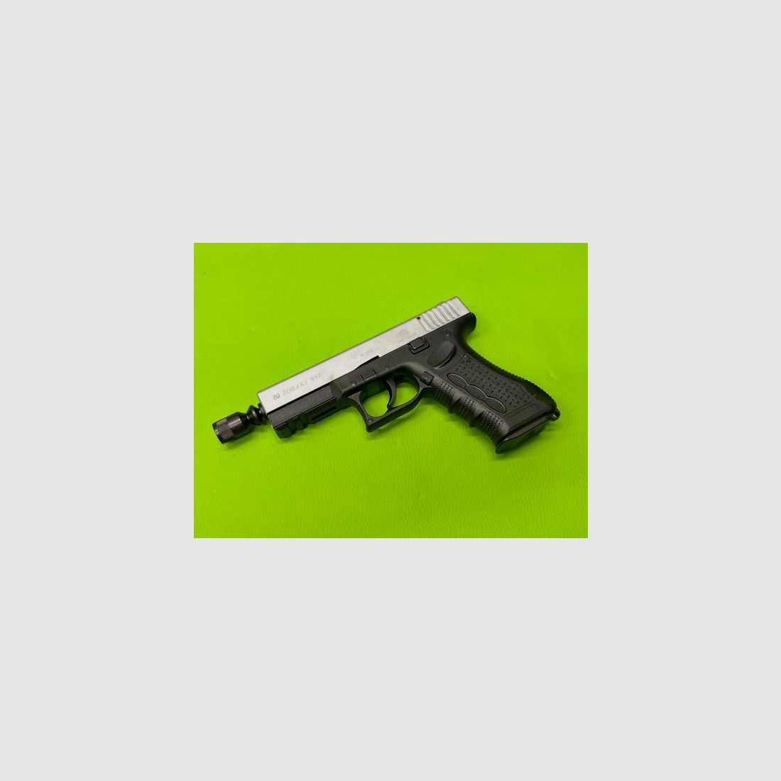 Zoraki Mod. 917 matt chrom 9mm P.A.K. Schreckschuss