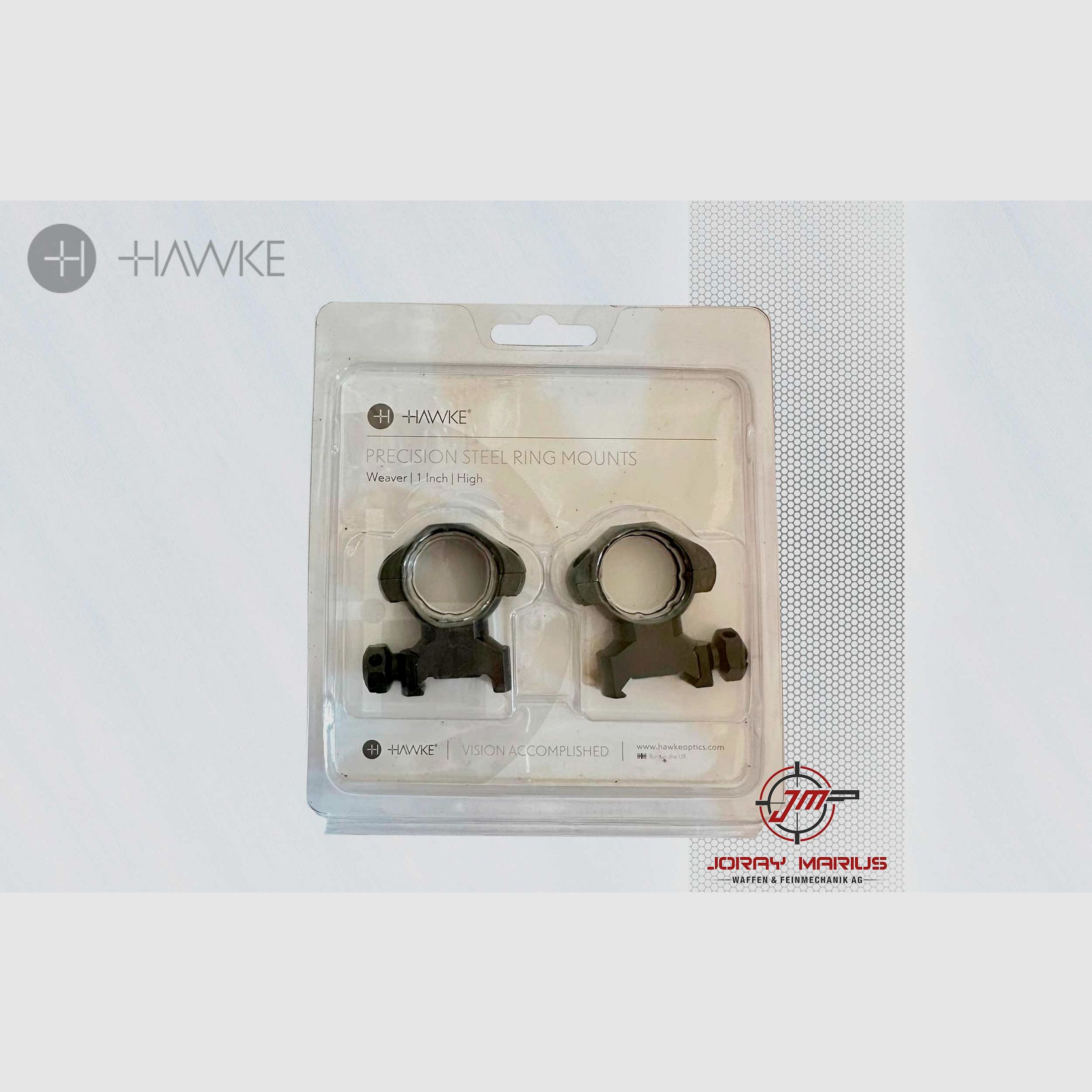 Hawke precision ring mount made of steel, image 2 of 3