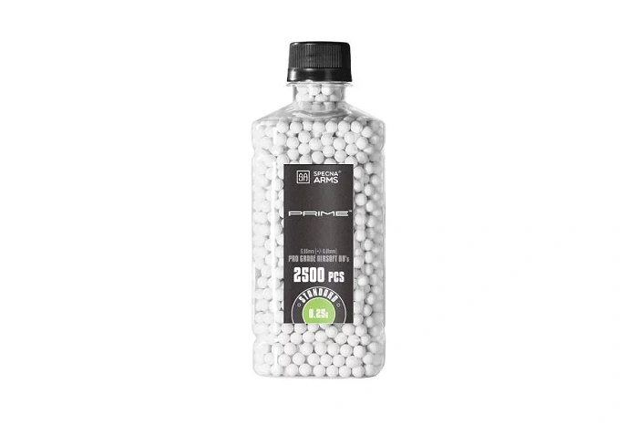 Kulki ASG 6 mm precyzyjne Specna Arms Prime kal. 6 mm 0,25g-2500 szt., zdjęcie 1 z 2