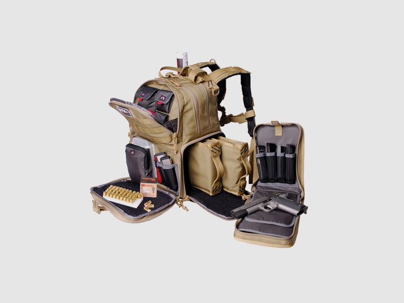 GPS Tactical range backpack for 3 handguns, Bild 2 von 2