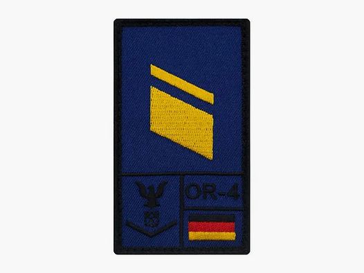 Café Viereck Rank Patch Stabskorporal Marine