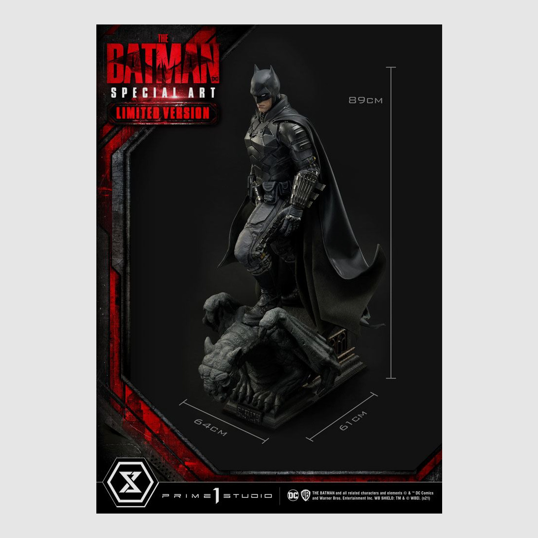 The Batman Statue 1/3 Batman Special Art Edition Limited Version 89 cm | 43103