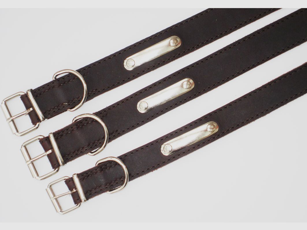 Halsband genäht mit Schild SOFT 25/40