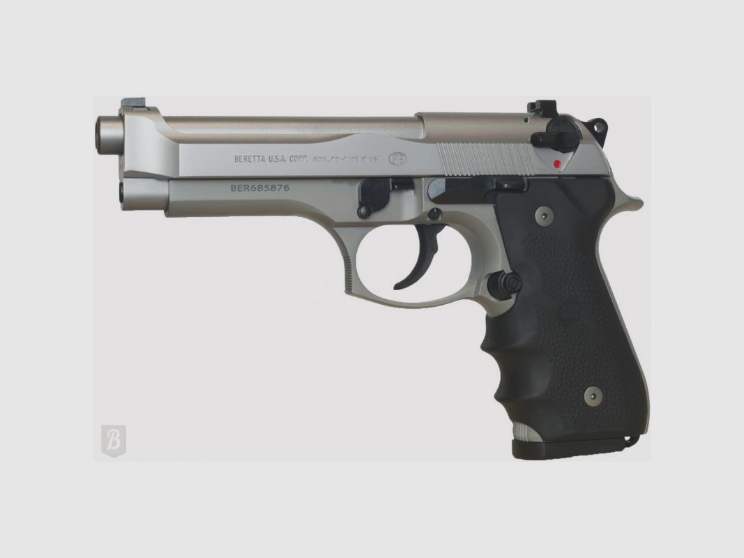 PISTOLET BERETTA M9 92FS 9MM BRIGADIER INOX 2-15 COUPS