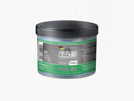 T4E Powerballs Performance POB 50 cal. .50, Inhalt: 270 Stk.