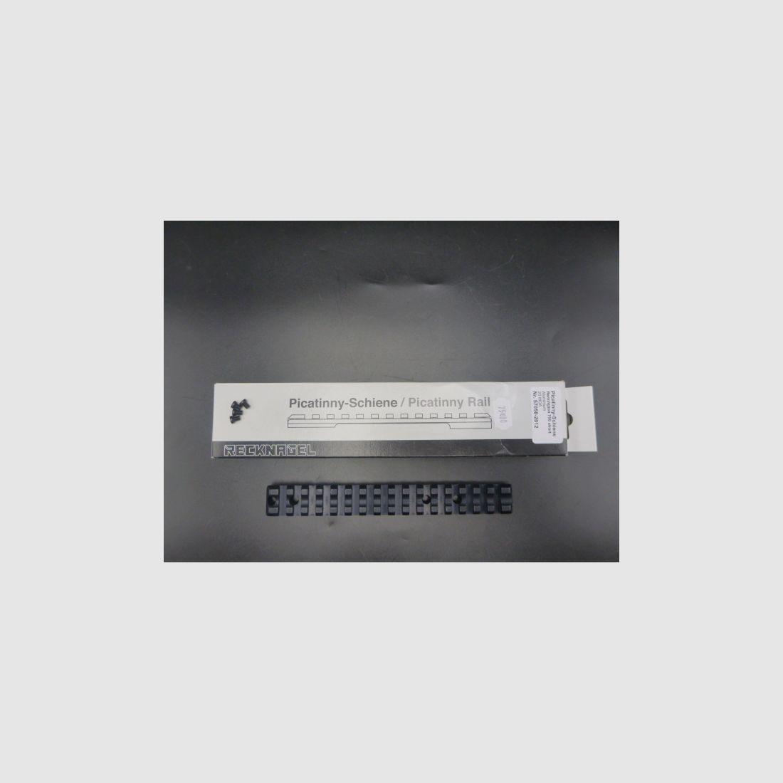 Rail Picatinny RECKNAGEL CZ600 / REM700 corto, immagine 2 di 4