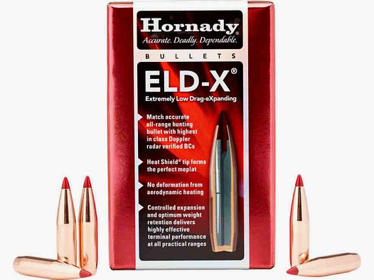 GESCHOSSE HORNADY 27356 Eld-x 277" 145gr