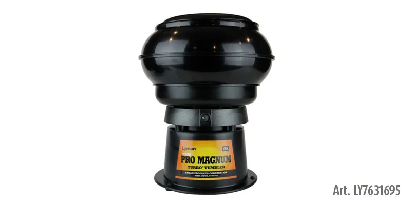 Lyman 2500 ProMag Tumbler 230V – Nettoyeur de Douilles Vibrant