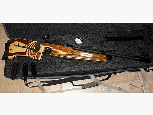Steyr Match 91 + 2 Kartuschen + Zubehör + Koffer