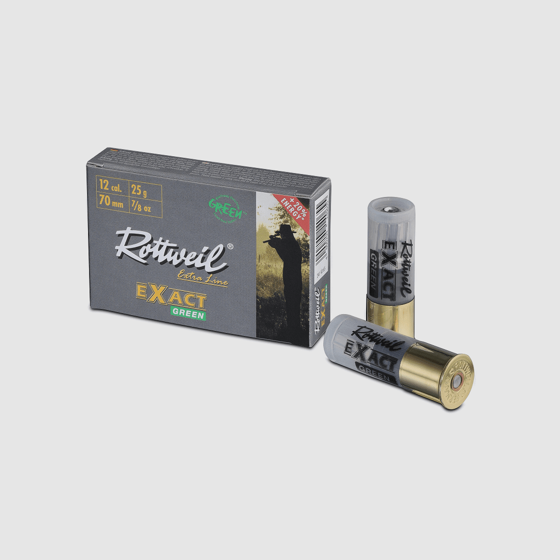 Rottweil Exact Green 12/70 - 5 Stk.